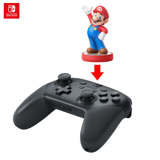 Nintendo Switch Nintendo Pro Controller Generation OLED Battery Life Game Controller Japanese Version Black Peripheral Accessories Birthday Gift Bluetooth