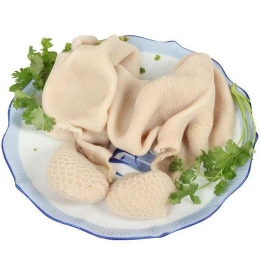 Fresh whole lamb tripe, shredded goat tripe, steamed tripe, fresh beef offal, haggis, pure tripe, cooked food, commercial tripe, whole tripe, 3Jin Jin equal to 0.5kg packed