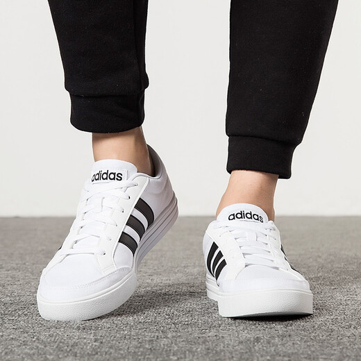 阿迪达斯（Adidas）板鞋男2022夏季时尚潮款男士休闲鞋运动鞋小白鞋子男 AW3889/经典潮款/店长推荐 41