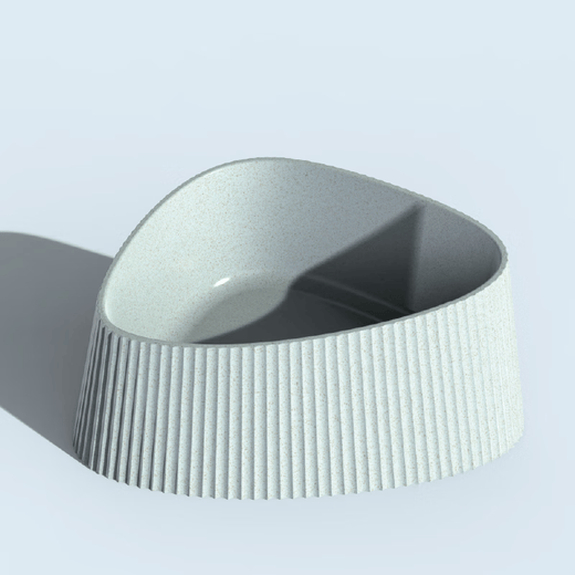 Initial conception of cute cat and dog bowls, cat bowls, food and water utensils, environmentally friendly pet bowls, pet supplies, cat and dog bowls, anti-tip, anti-black chin, wheat straw blue