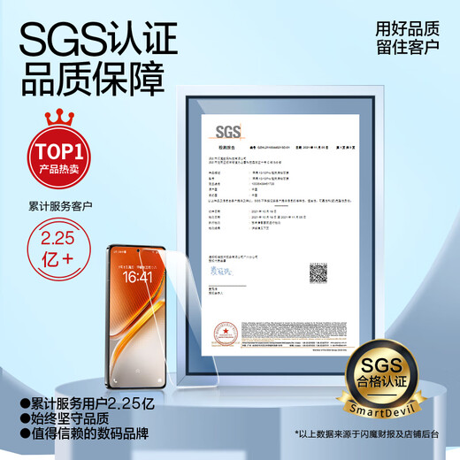 Flash magic suitable for iqooneo10/10pro tempered film mobile phone film full screen anti-fingerprint blue light ultrasonic fingerprint unlocking mobile phone protective film enhanced version | double explosion-proof anti-fingerprint 2 pieces + artifact iqoo neo10/10pro tempered film can be unlocked