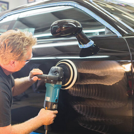Makitakit Makita 9227cb Ajustación de velocidad de belleza automotriz pulida Wax 9237cb