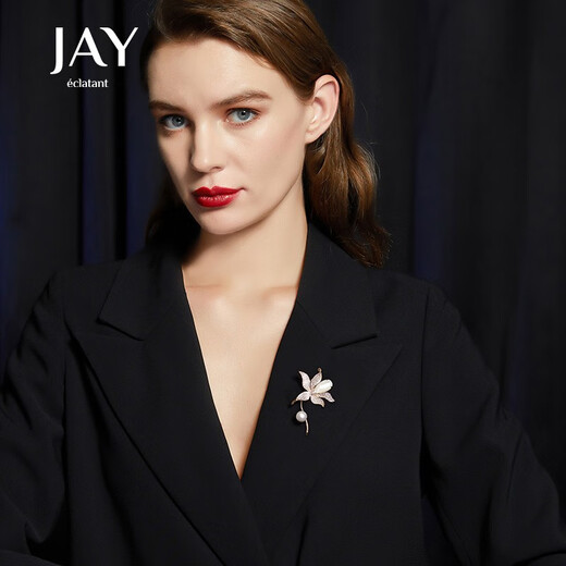 Jay flower brooch female bohemian style corsage accessories birthday gift for elder mother and mother-in-law