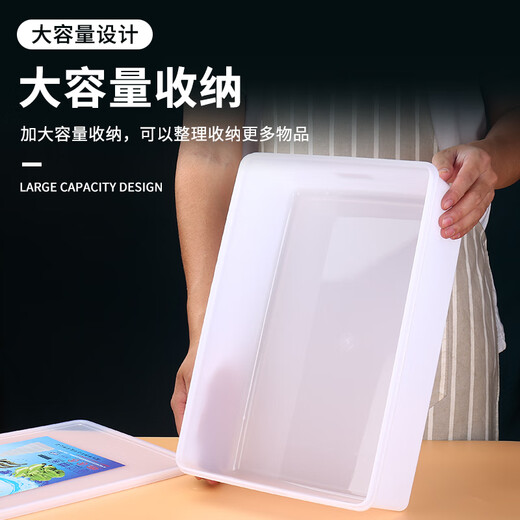 肥猫保鲜盒 肥猫长方形加厚加强型保鲜盒密封果蔬耐摔带盖冰箱冰 838加厚款可耐-20° 单件装 7L