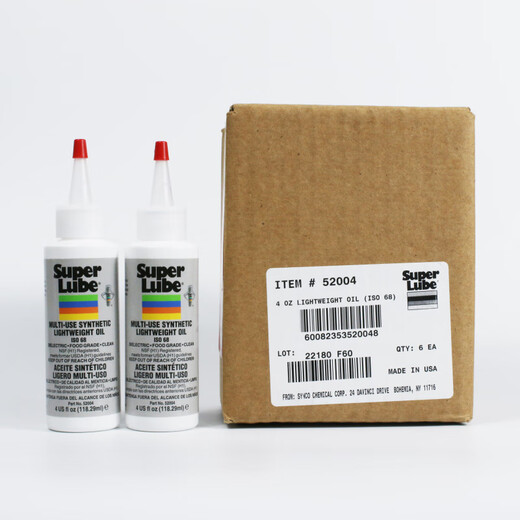 United States Super Lube 52004/51004 Food Grade Lubricating Oil Fishing Tanker Boining Grease 12004 par unité de prix (4oz / 118,29 ml)