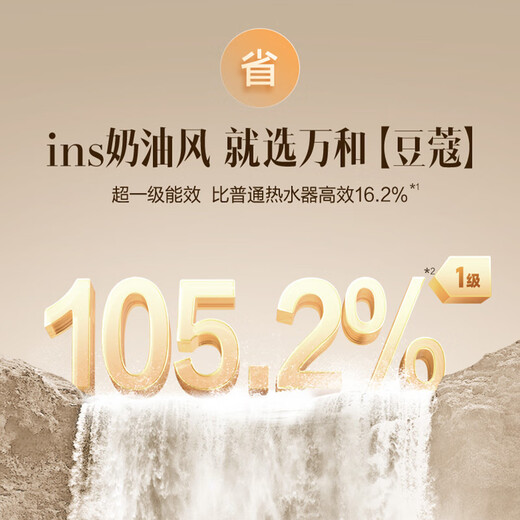 Vanward RX6, 20% national subsidy, 16 liters of natural gas for gas water heater, super energy efficient and silent, double cycle temperature control, pressurized water servo constant temperature