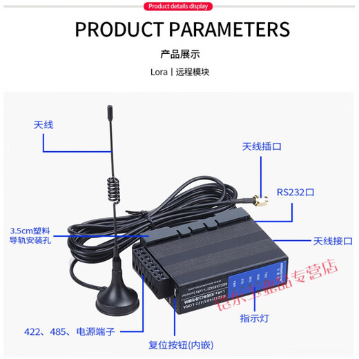 LORA Wireless Transmissive Modul SX1278 Digitaler Radiosender RS485/232 Wireless Radio Frequency Serial Port Transceiver -Modul Bitte wenden Sie sich an Sondermodelle