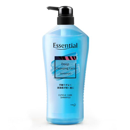Kao (KAO) wakes up without getting messy Essential imported refreshing anti-gloss shampoo 700ml fluffy oil-controlled and itchy-relieving anti-dandruff