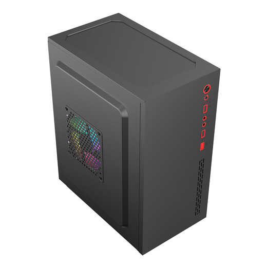 EVESKY积至（EVESKY）灵悦迷你小机箱办公家用电脑机箱（拉丝面板/M-ATX小主板/背线/USB2.0) 刺客