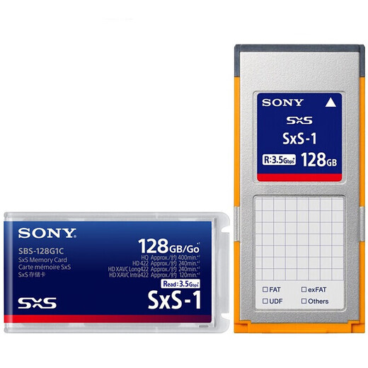 Sony SBS-128G1C memory card Suitable for professional cameras such as PXW-X280 Z280 X580 SXS card SXS128G memory card