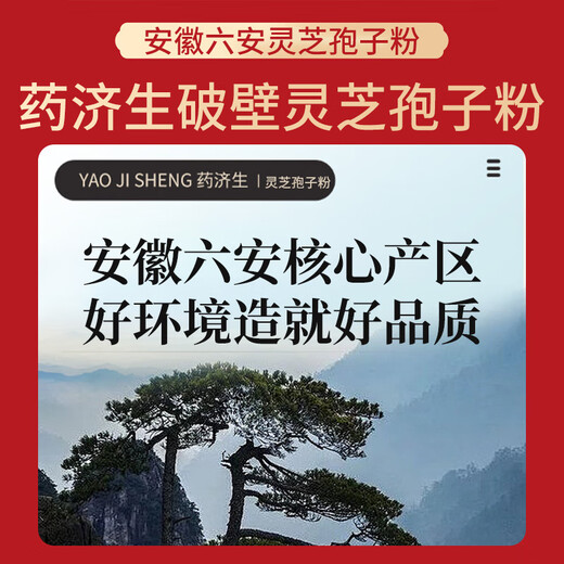 药济生破壁灵芝孢子粉 2g*30袋 中药饮片爸爸妈妈老人男士父亲生日礼物礼品高端送人礼盒送礼领导长辈 2g*30袋一盒体验装