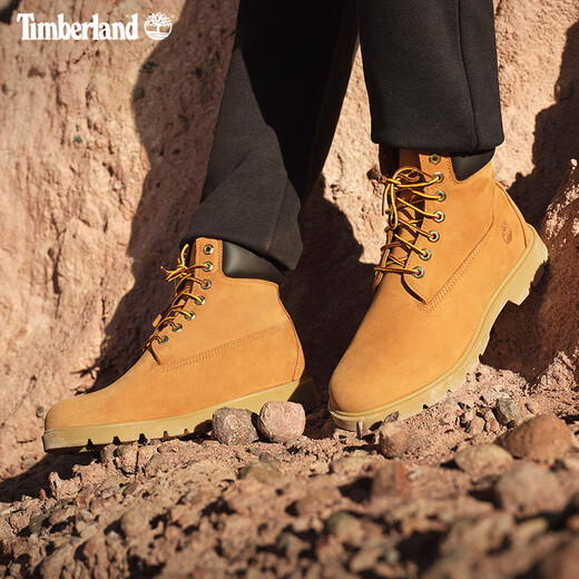 Timberland Offizielle Kick-Off-Herrenschuhe neue große gelbe Stiefel Outdoor-wasserdichtes Leder ist groß 18094 18094W/Weizenfarbe 40
