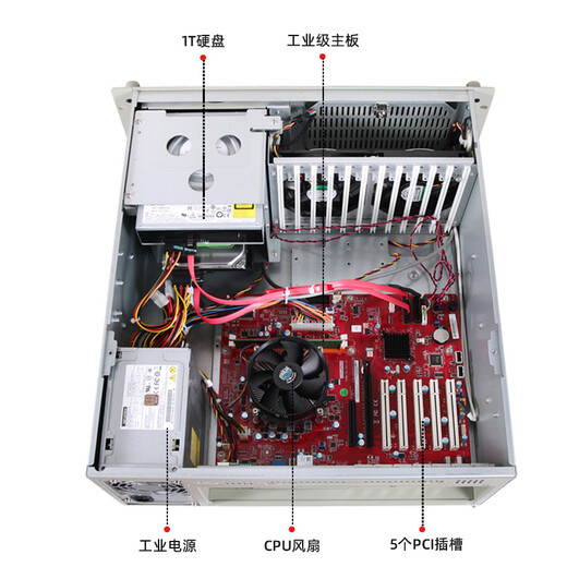 Yiyang Advantech Industrial Control Machine IPC-610L Core 2-10/12/13 Generation i5 i7 i9 Prozessor Industrial Computer Server oberer Computer Advantech SIMB-684G2 (Motherboard der 6-7 Generation) i7/32G/256G SODISTICE +1T Maschinerie