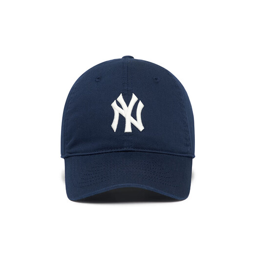 MLB official Yu Shuxin's same style men's and women's sports sun protection Korean soft-top baseball cap fashionable versatile peaked cap CP66 New York Yankees/Navy Blue One Size