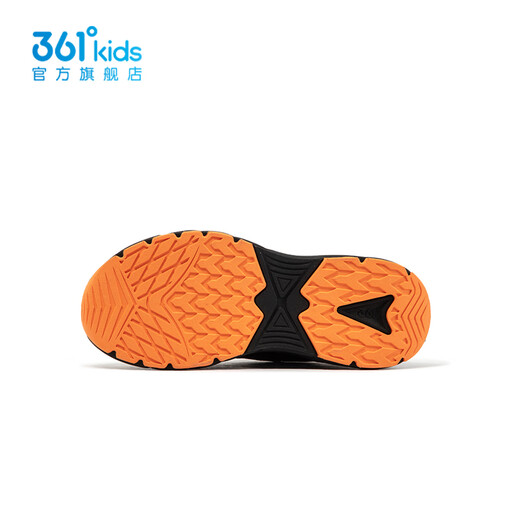 
361 children's shoes for boys sports and casual running shoes for autumn and winter new mid-to-large children's shoes Carbon black/time green 37