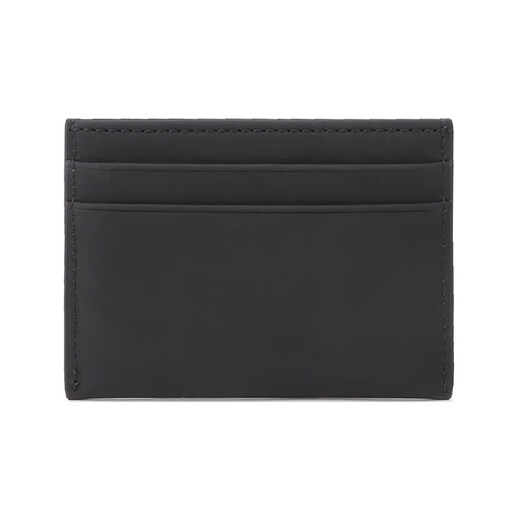 雨果博斯（HUGO BOSS）新品 男士black系列卡包卡夹男包 50513935 001 黑色徽标装饰