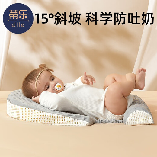 Tile Baby Anti-Spitting Slope Pad to Relieve Spitting Pillow Slope Pillow Newborn Feeding Artifact Baby Nursing Pillow Ocean (Basic)