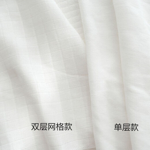 馍彭尿戒子布片介子可洗新生婴儿纱布夏季薄透气四季加厚宝宝大芥子布 1片装 40*80单层脱脂纱布尿布(10
