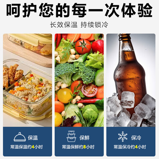 Geshu insulated bag, portable insulated bag, insulated lunch box bag, insulated bucket, insulated rice insulated box, refrigerated bag, aluminum foil bag