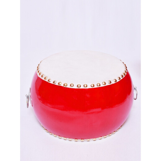 Meilen mit Kuhläden-Trommel Big Drum Kinder Snack Spielzeug Kindergarten-Snack-Percussion-Instrument 6-Zoll