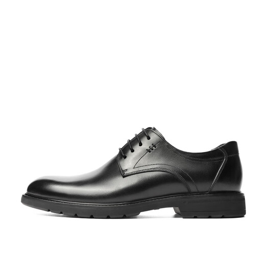 Belle Business Leather Chaussures Cow's Cow Cuir Commuter Formal Leather Chaussures Chaussures de mariage A0558CM1 Black 2 41