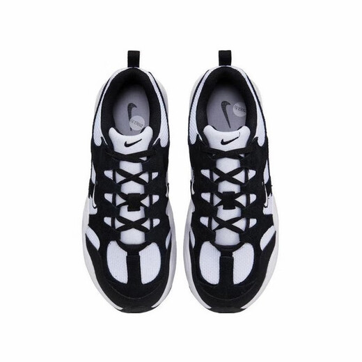 Nike (Nike) Nike Femme's Sneakers Summer New Daddy Chaussures Nike Crochet en cuir épaisse Sole DR9761-101 35.5