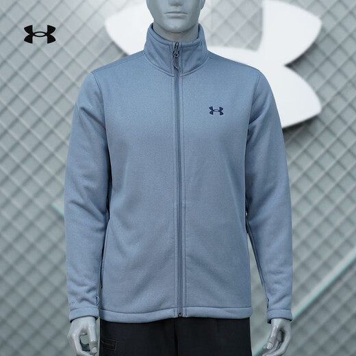 Under Armor men's new winter fashionable sports casual plus velvet warm and comfortable three-in-one jacket 1300663 1300663-411 XL