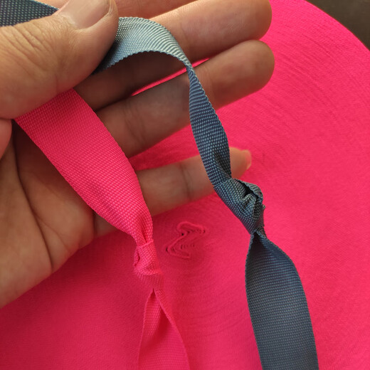 Stoffriemenseil, Stoffstreifen, Krawattenseil, Verpackungsseil, Branchenseil, Stoffseil, Krawattenseil, Treibhausfilm -Presseseil, zufällige 200 Meter, keine Farbe ausgewählt, etwa 2 cm breites Tuch