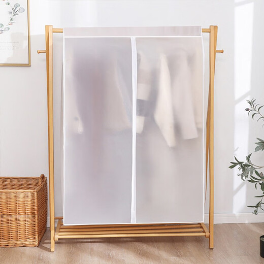 Zhenxiu ropa de polvo cubierta de polvo tridimensional Traje de polvo cubierta de polvo Bolsa de ropa colgada de la cubierta protectora completamente cerrada Bolsa de almacenamiento 50*60*120