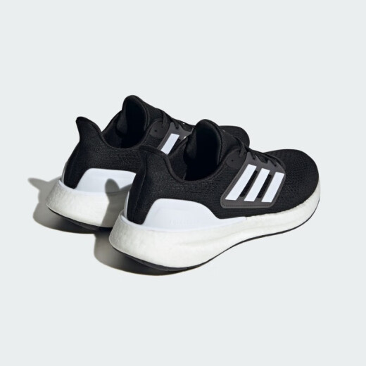 阿迪达斯（adidas）男鞋2025夏季新款PUREBOOST 23跑步鞋减震网面透气低帮训练运动鞋 IF4839黑白 43 (265mm)