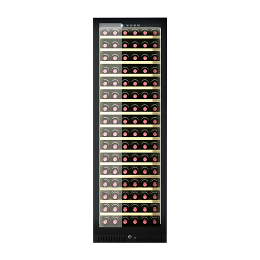 Curtis air-cooled new four-season constant temperature red wine cabinet household air-cooled box ice tea red wine storage cabinet compressor lockable wine cabinet red wine storage refrigerator 1.8 meters high dual-temperature red wine tea style + with door lock + depth 480 + height 1800