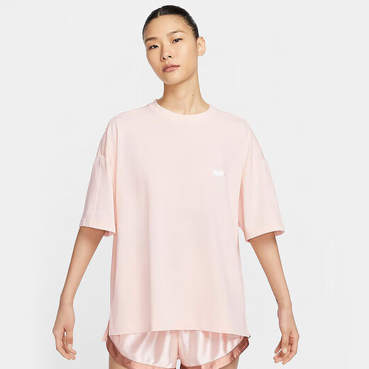 Nike (Nike) Top 25 à manches courtes 25 NOUVELLES NOUVELLES CONSTUSSIONS CONSTUSSIONNESSURES À MANDE COURD ROUNE COUP TRIGHT T-shirt Running Fv0942-838 / T-shirt en poudre légère / coton M (160 / 84A)