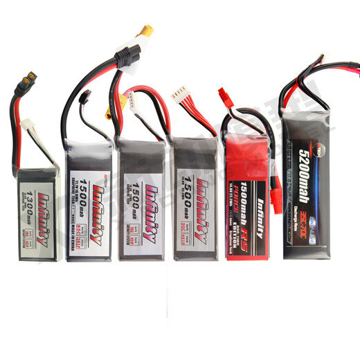 Customized Huapai 6S lithium battery model aircraft 1200 1400 1500 2600 3000 3300 5400mAh55 6S 4400mah 75C T plug