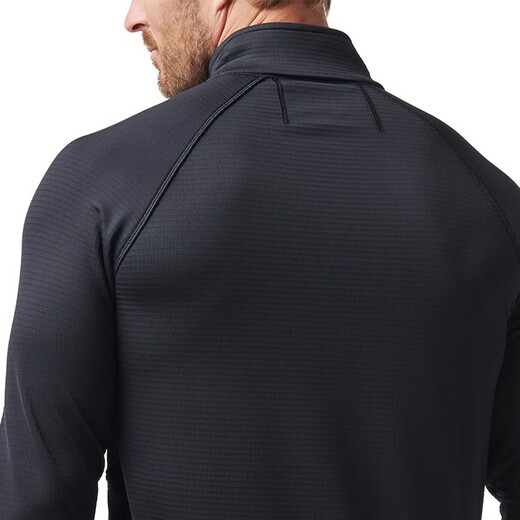5.11 (Série tactique) États-Unis 5.11 Stratos Zippered Men's Top Spring and Automn Men's Fleece Jacket 72244 724 Dark Blue XL
