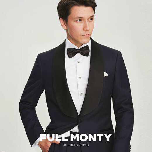 Full Monty [Gleicher Stil in Zhu Yawen] Anzuganzug Herrenkleid Hochzeit Anzug Anzug Grüner Kordbuam Hochzeit formelle Kleidung Marine Blau 3294 46