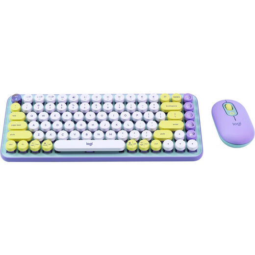 罗技（Logitech）POP无线键鼠套装POP KEYS机械键盘办公平板mac P