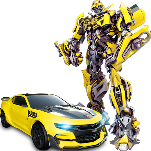 Transformation JG Toys Children's Induction Charging Remote Control Car Boy Bumblebee Robot Optimus Prime Super Large Model Remote Control Gesture Voice Watch Transformation 7-Optimus Prime
