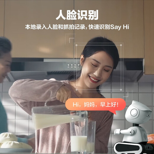 萤石 萤宝RK2pro 400W智能儿童陪护学习机器人 远程遥控早教机器人智能机器人 AI玩具视频通话语音互动 RK2基础款【升级发RK2pro版】 128G卡【免费升级发256G】