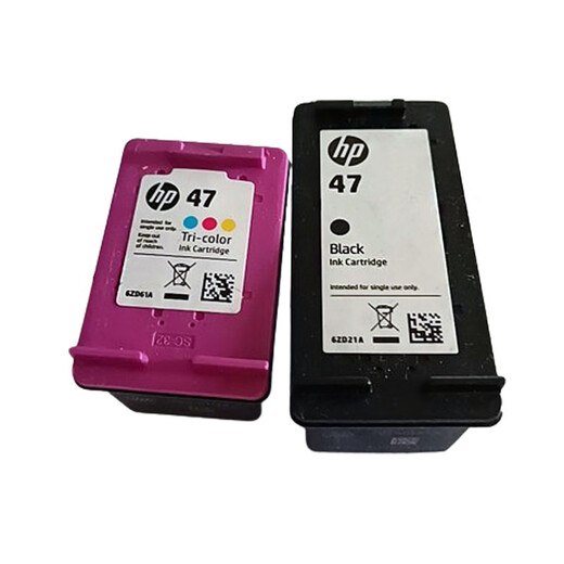 惠普（HP）适配原装惠普47墨盒4825 4826 4877 4828 4800打印机墨盒墨水黑彩 47原装黑色墨盒