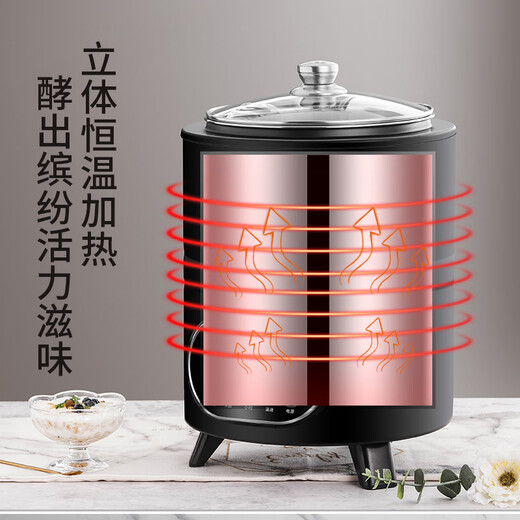 云初晞伟纳斯商用全自动可定时恒温智能大容量发面酸奶米酒发酵机商用电热酸奶机 12L 酸奶发酵机  升级款  黑色