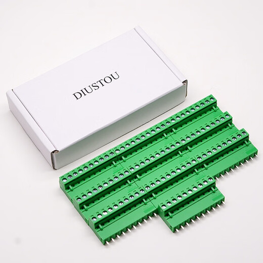 Throwing stones KF2EDGK 5.08mm pitch plug-in terminal block soldering-free 10 sets per piece (socket + plug)