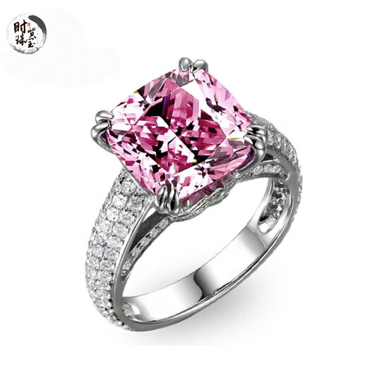 Fashion language about square tanzanite sapphire ring queen luxury 8.5 carat large diamond 925 silver 2020 diamond ring please note the hand number