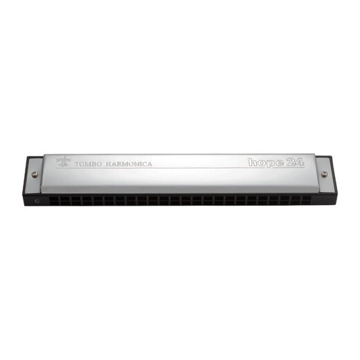Tongbao (TOMBO) 12 major set harmonica 6624 set piano 24 hole polyphonic beginner advanced performance band performance blowing instrument 24 hole C tune set harmonica 7 set (ABCDEFG+8 package only)