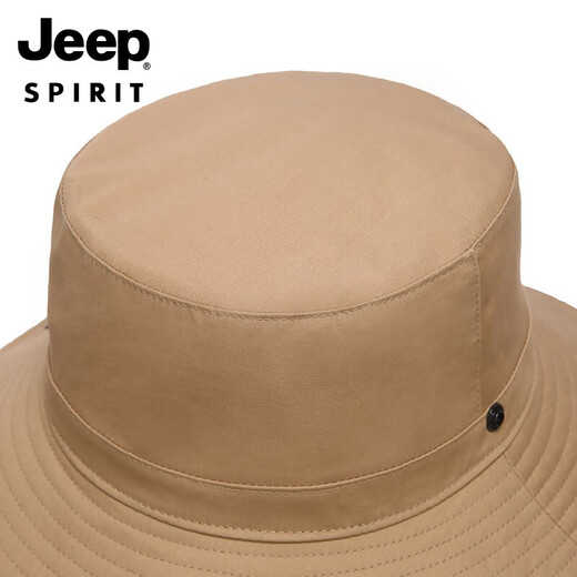 Jeep (JEEP) hat men's big brim fashionable versatile fisherman hat men and women universal fishing hat outdoor mountaineering A0389