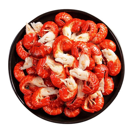 Fishing Travel Notes Crayfish extra large lobster tail raw shrimp balls net weight 2Jin Jin is equal to 0.5kg 180-220 pieces
