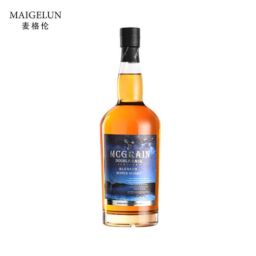 麦格伦(MAIGELUN)苏格兰进口威士忌洋酒 烈酒40度 星空灵鹿 单支 700mL 1瓶