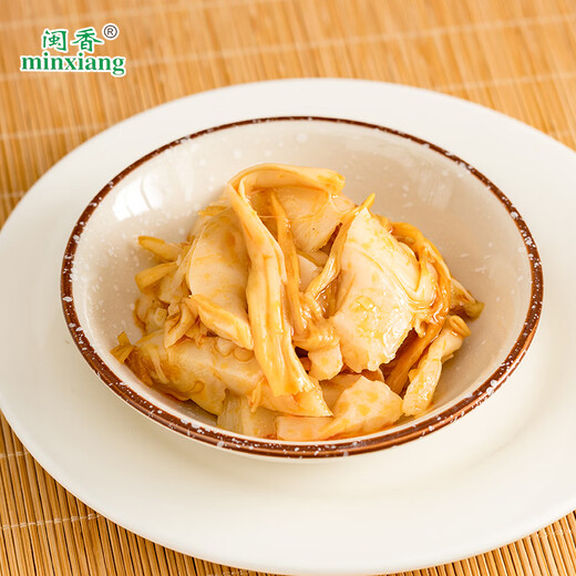 闽香金针菇脆笋70g下饭菜酱菜腌菜佐餐泡菜笋片拌饭配粥即食咸菜 杏鲍菇60克*30袋【整箱】