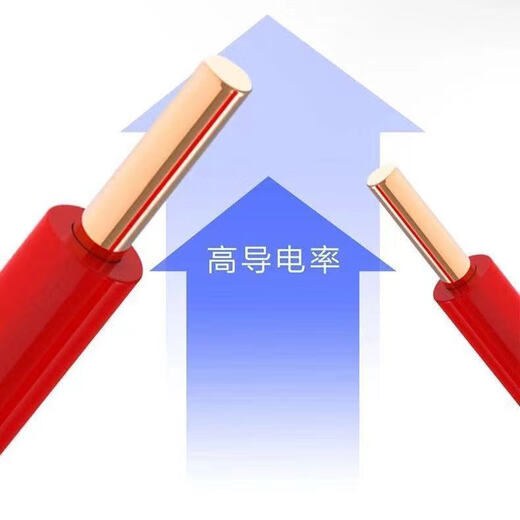 电线2.54平方铜芯电线家装家用1.5/6/10纯铜阻燃bv线单芯铜线 单芯BV铜线2.5*100M 红色