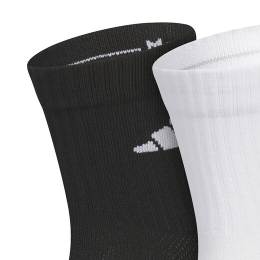 
Adidas socks men and women socks 25 summer new product outdoor socks breathable casual socks mid-tube socks three pairs JC9272/black, white and gray/three pairs M