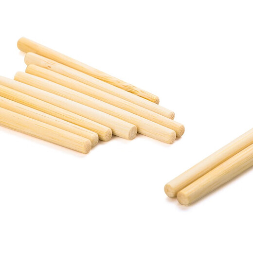 屋田一次性筷子头可换头拼接筷头餐厅可替换环保竹筷餐具通用7cm100双